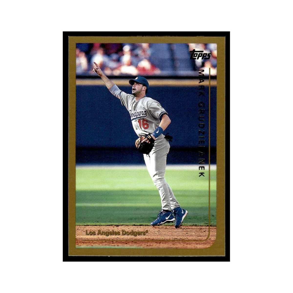 Mark Grudzielanek 1999 Topps #308 Los Angeles Dodgers Baseball Card NM