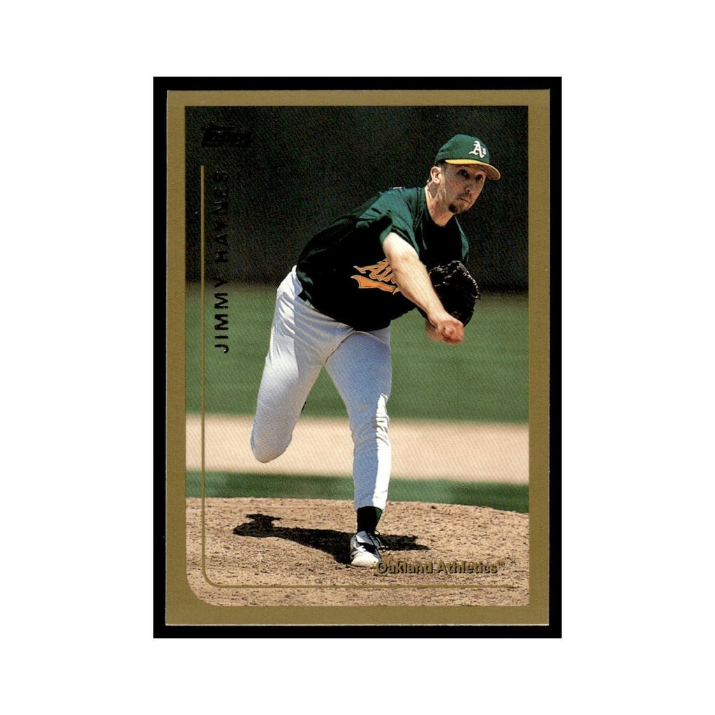 Jimmy Haynes 1999 Topps #59 Oakland Athletics Baseball Card NM