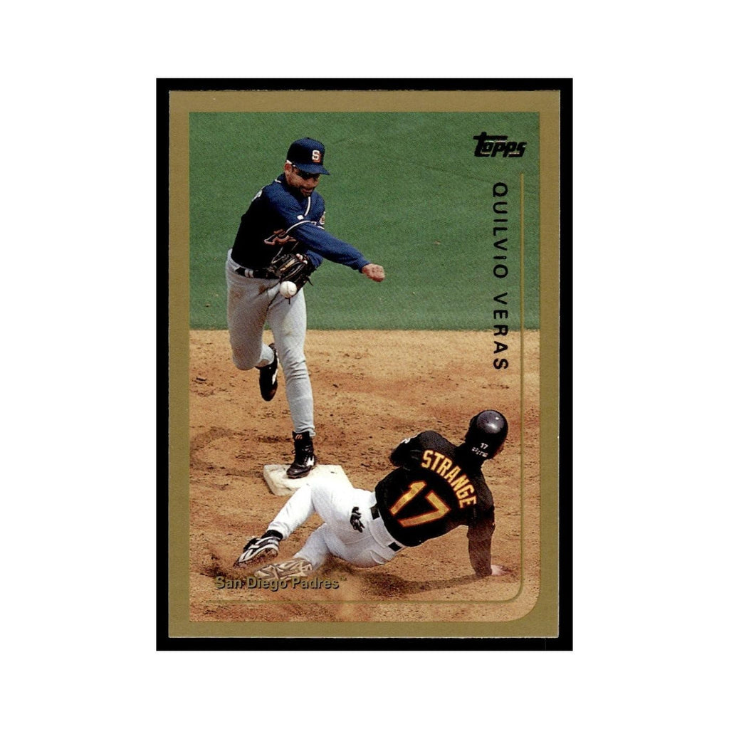 Quilvio Veras 1999 Topps #29 San Diego Padres Baseball Card NM