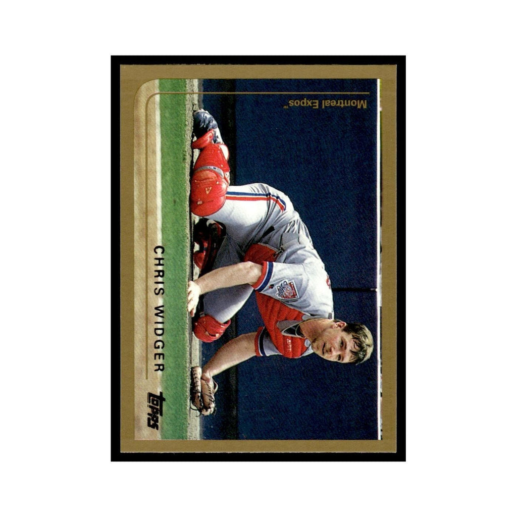 Chris Widger 1999 Topps #387 Montreal Expos Baseball Card NM