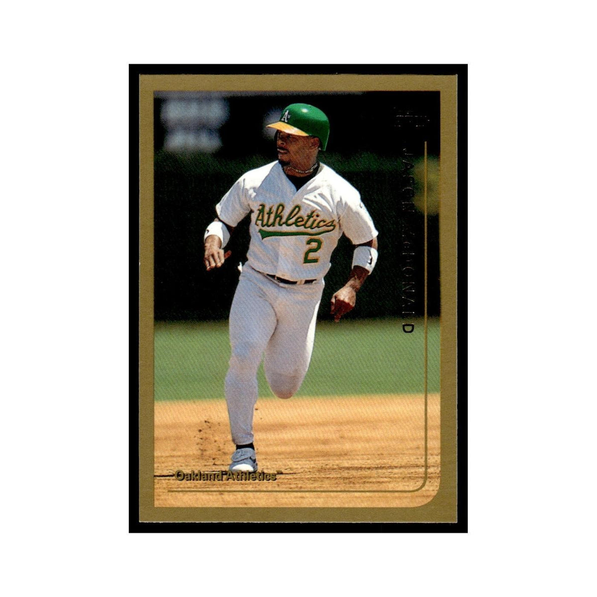 Jason McDonald 1999 Topps #119 Oakland Athletics Baseball Card NM