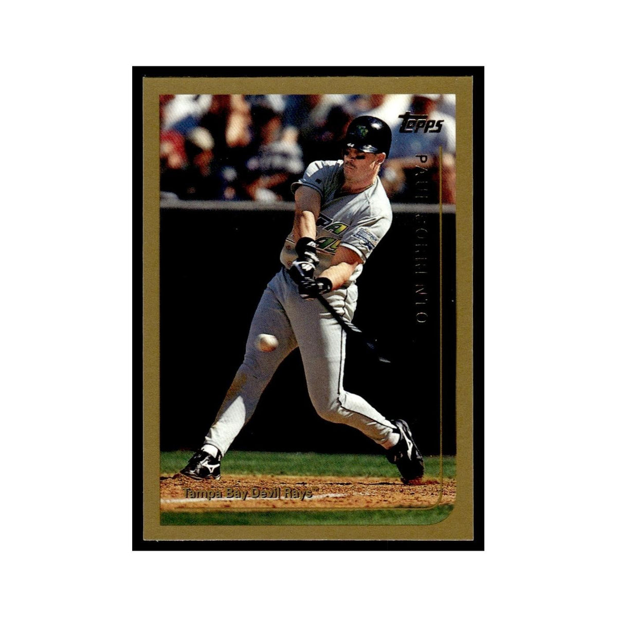 Paul Sorrento 1999 Topps #28 Tampa Bay Devil Rays Baseball Card NM