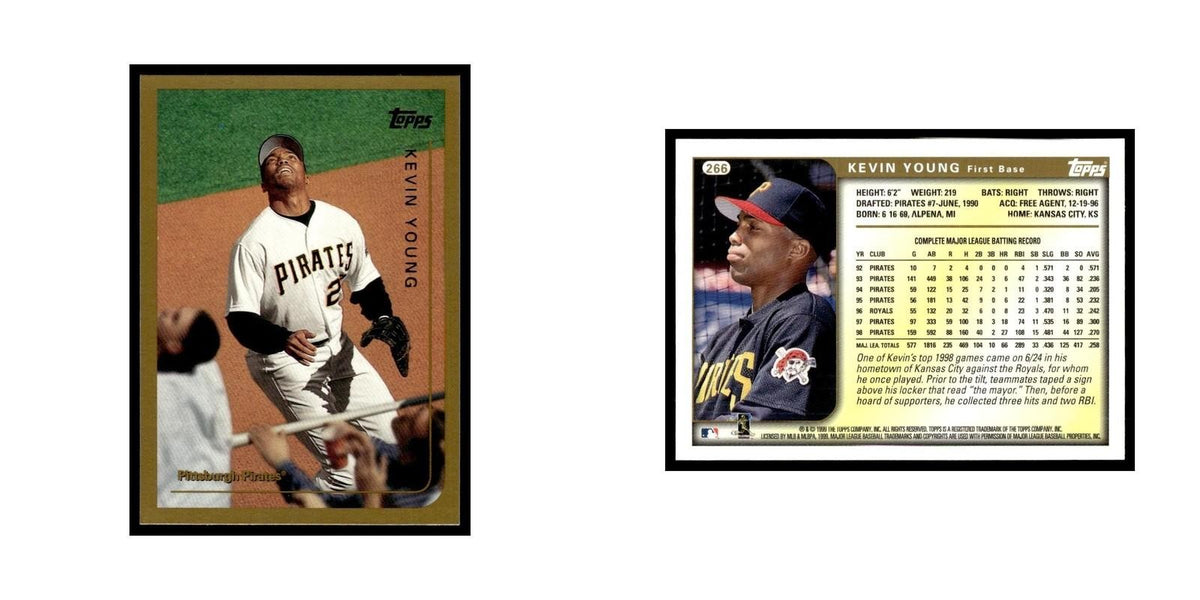 Kevin Young 1999 Topps #266 Pittsburgh Pirates Baseball Card NM