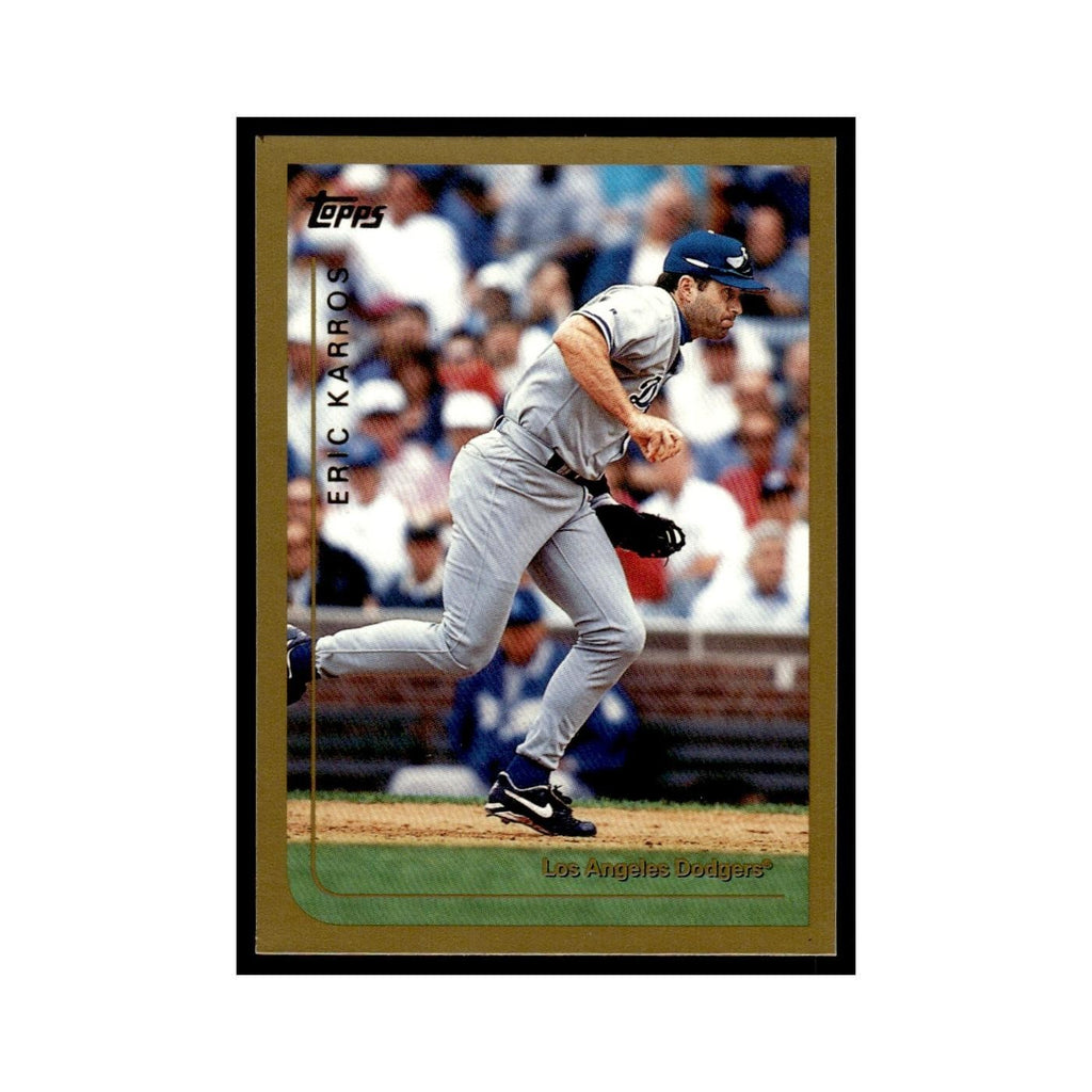 Eric Karros 1999 Topps #63 Los Angeles Dodgers Baseball Card NM