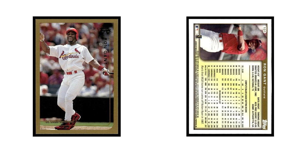 Ron Gant 1999 Topps #131 St. Louis Cardinals Baseball Card NM