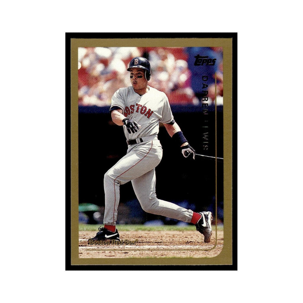 Darren Lewis 1999 Topps #157 Boston Red Sox Baseball Card NM