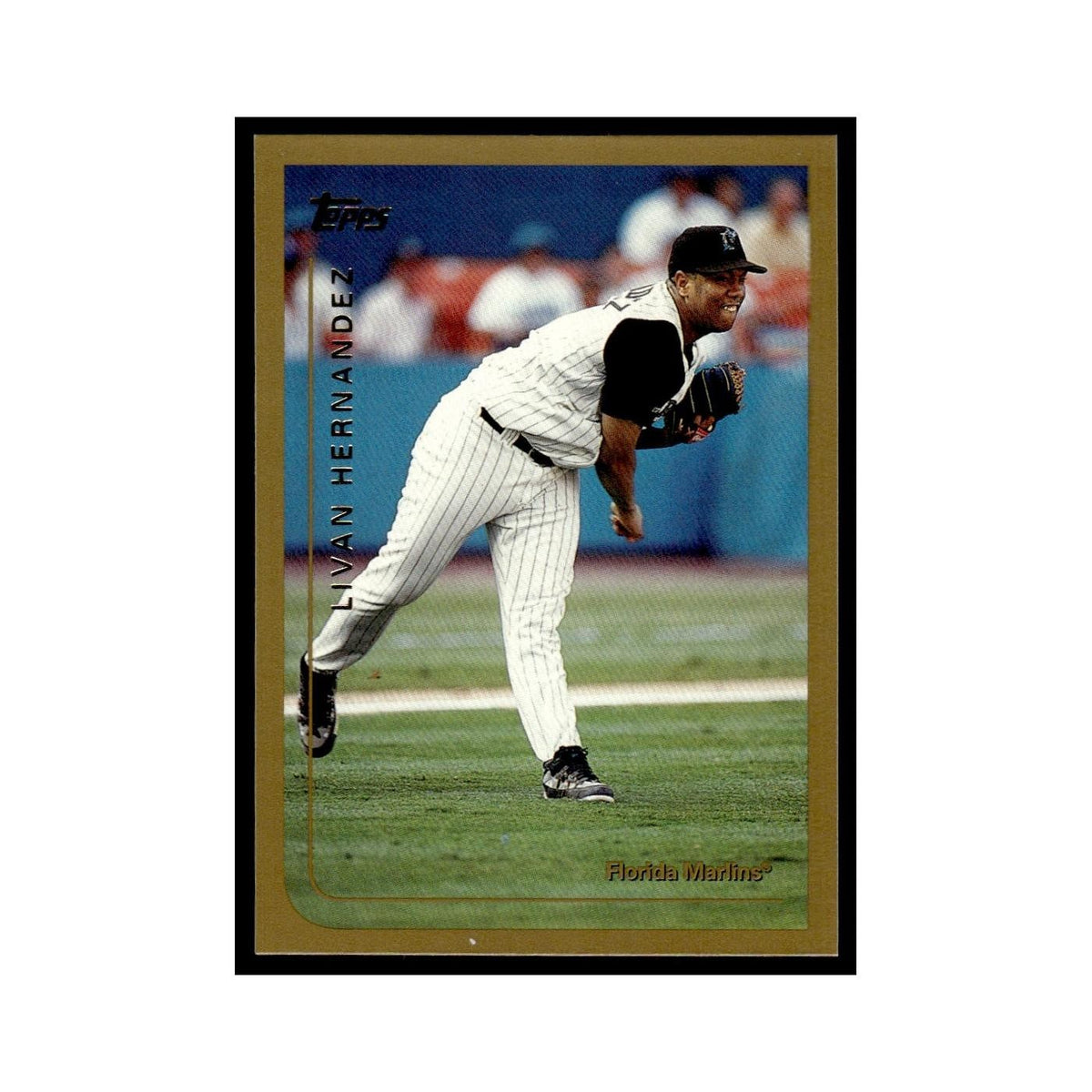 Livan Hernandez 1999 Topps #149 Florida Marlins Baseball Card NM