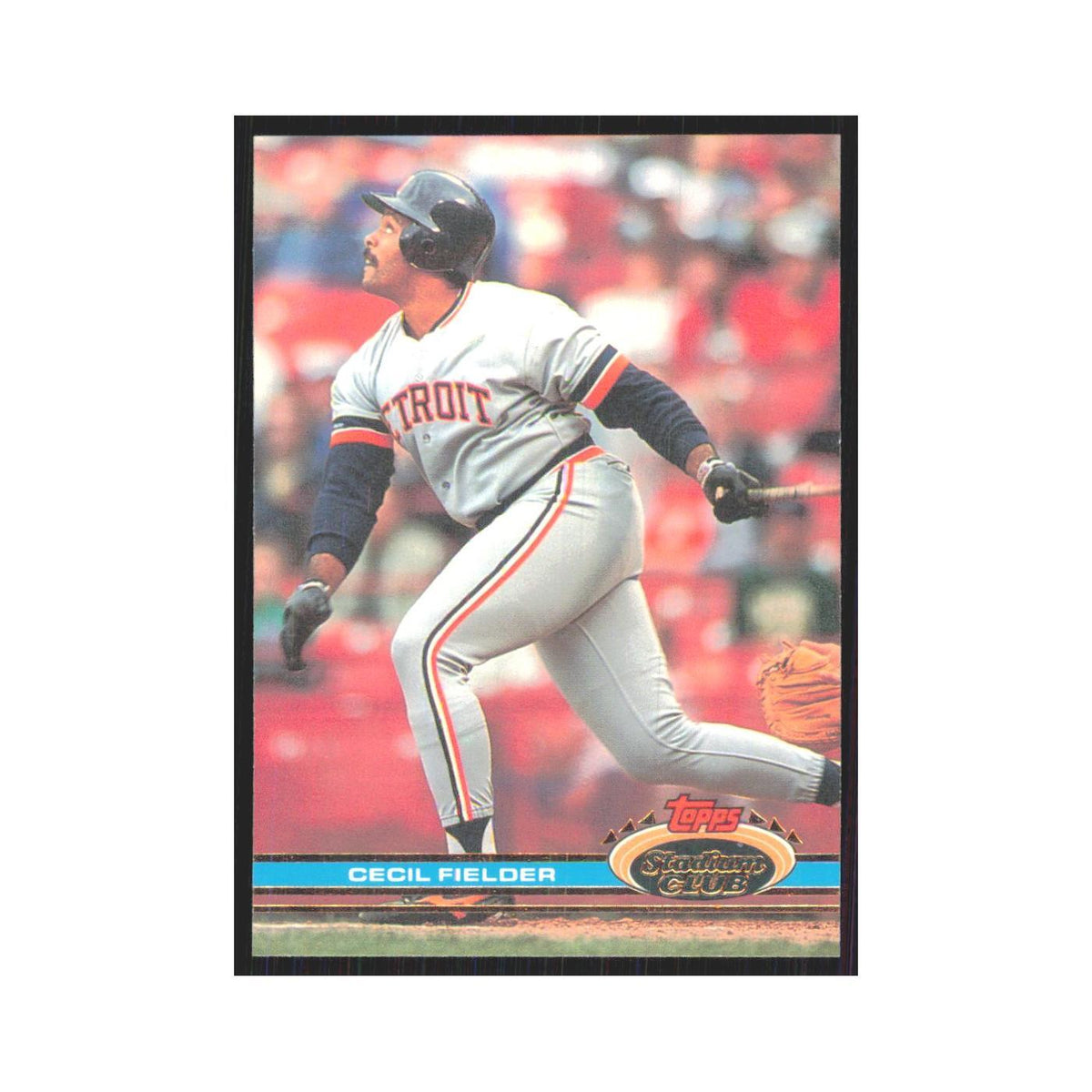 1991 Stadium Club Cecil Fielder Tigers #186