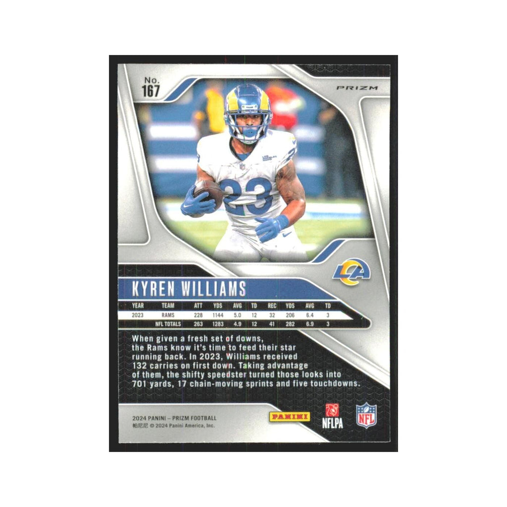 2024 Panini Prizm (orange) Kyren Williams Rams #167