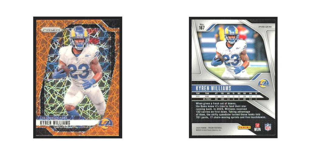 2024 Panini Prizm (orange) Kyren Williams Rams #167