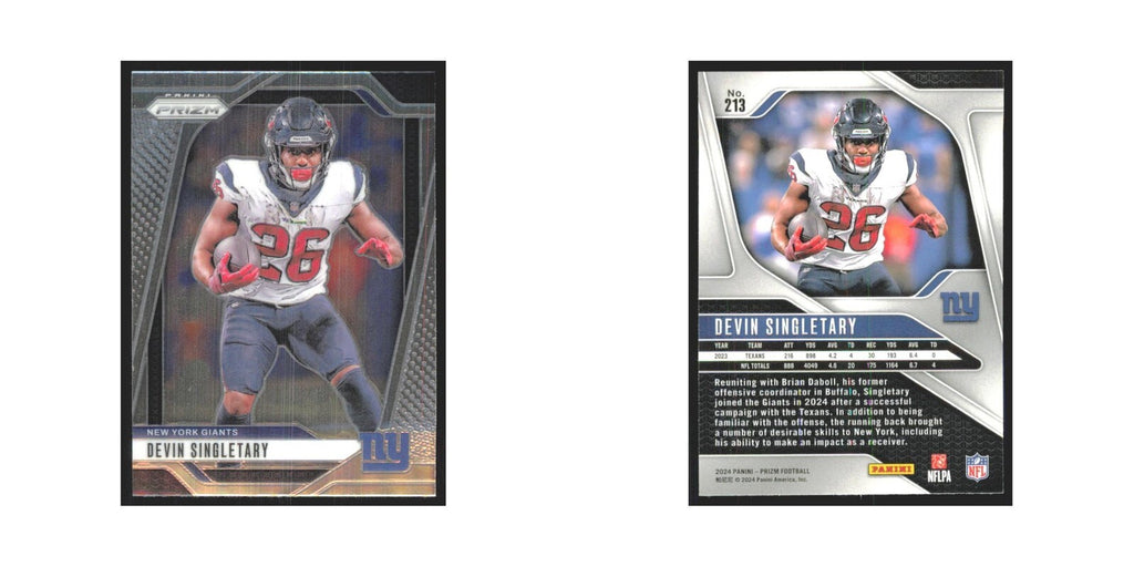 2024 Panini Prizm Devin Singletary Giants #213