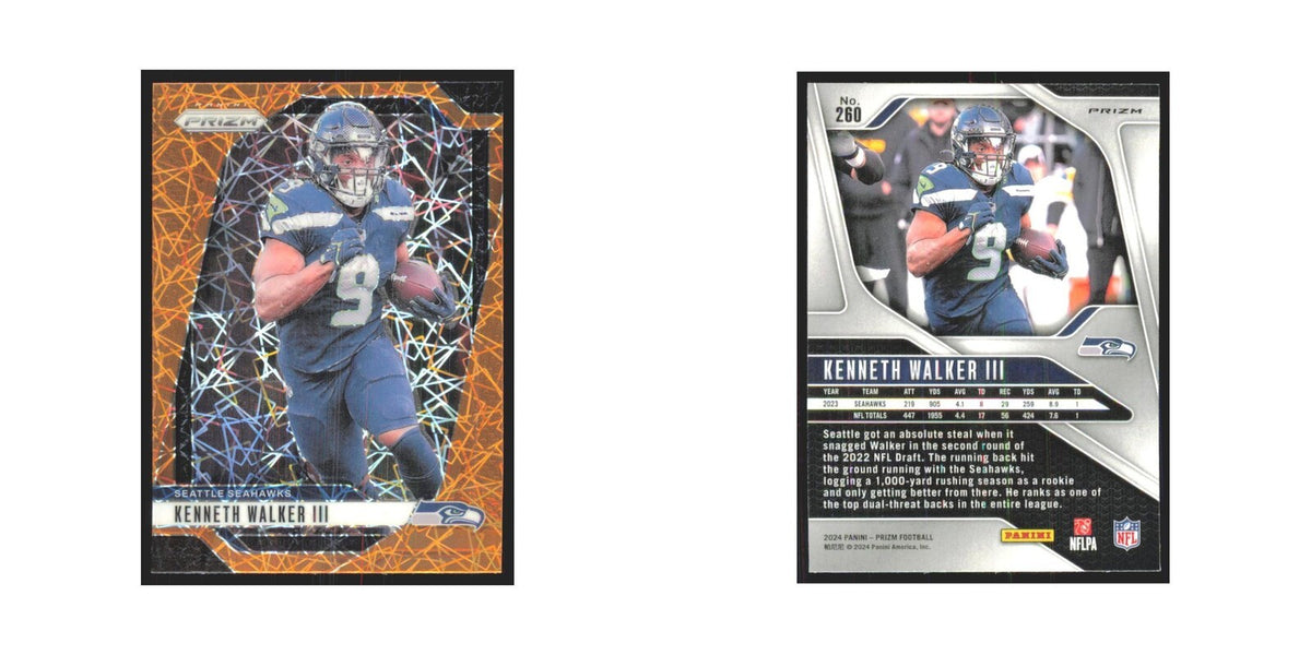 2024 Panini Prizm (orange) Kenneth Walker III Seahawks #260
