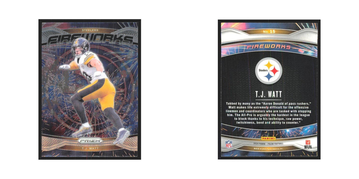 2024 Panini Prizm T.J. Watt Steelers #15