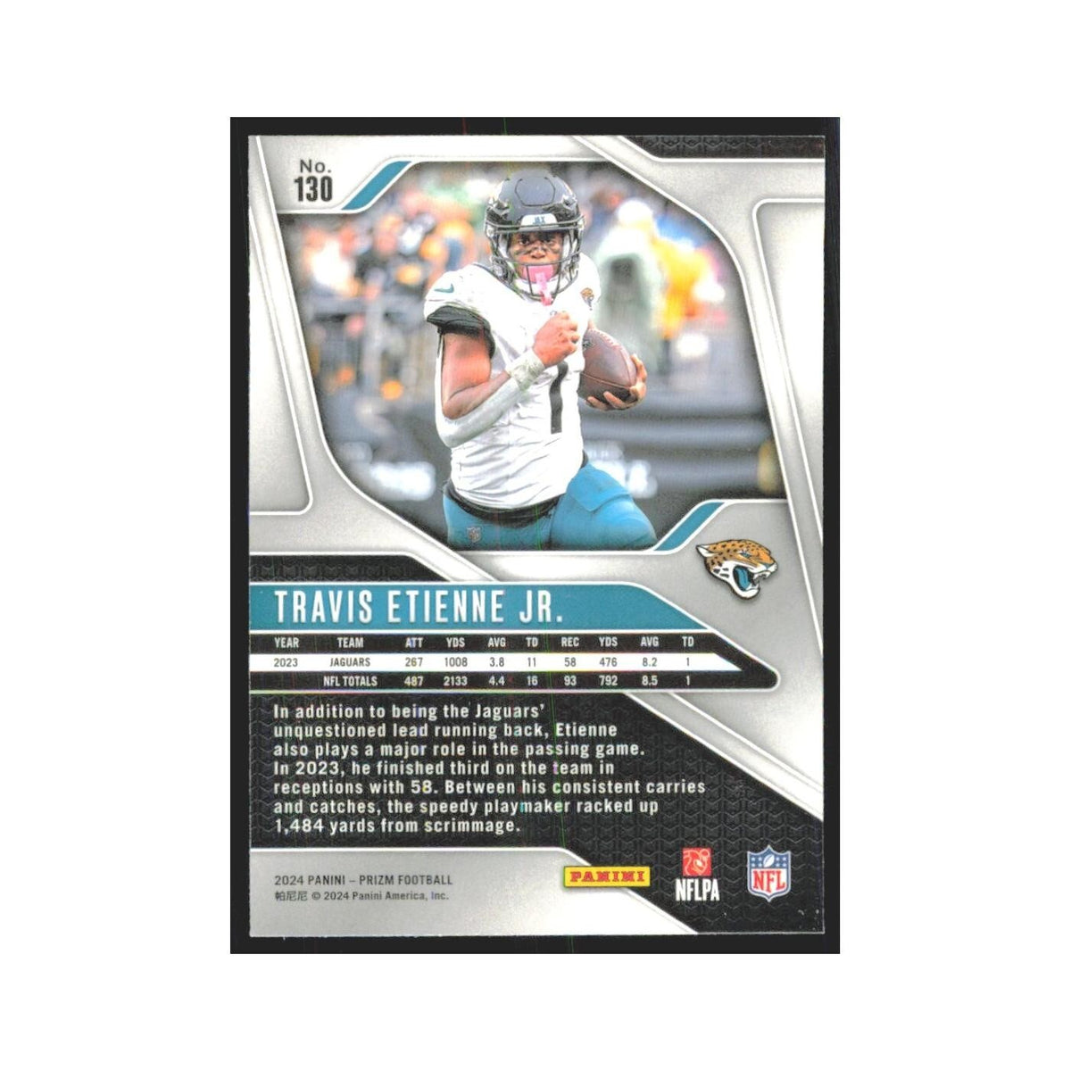 2024 Panini Prizm Travis Etienne Jr. Jaguars #130