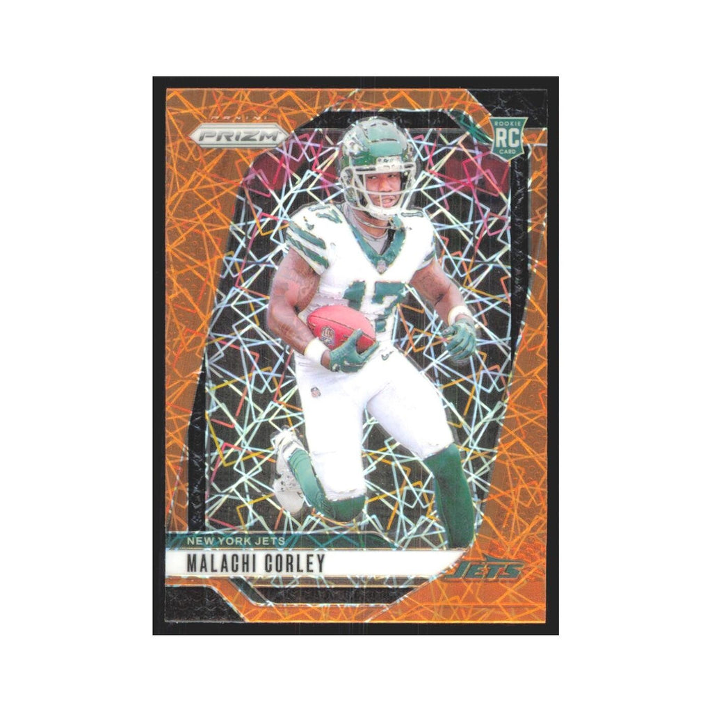 2024 Panini Prizm (orange) Malachi Corley RC Jets #369