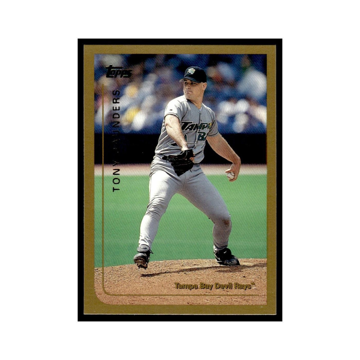 Tony Saunders 1999 Topps #373 Tampa Bay Devil Rays Baseball Card NM