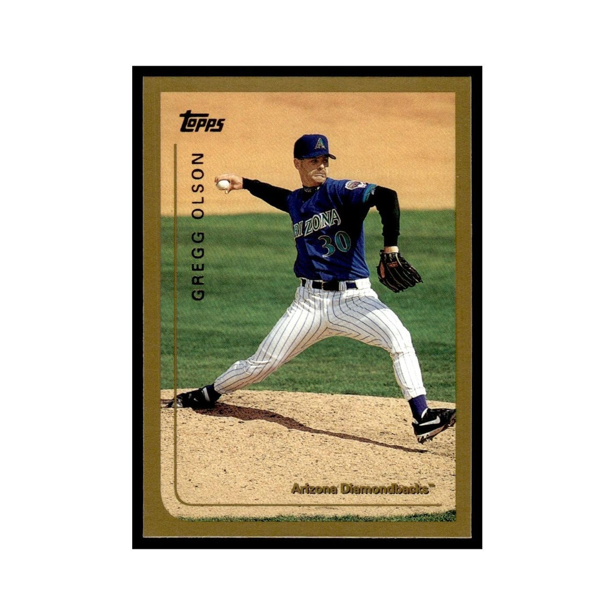 Gregg Olson 1999 Topps #261 Arizona Diamondbacks Baseball Card NM