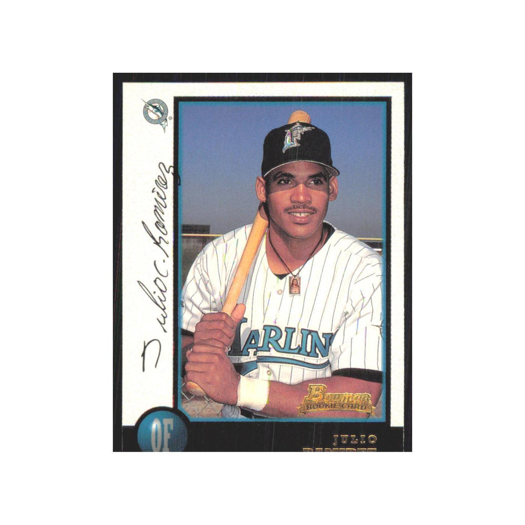 1998 Bowman Julio Ramirez RC Florida Marlins #379