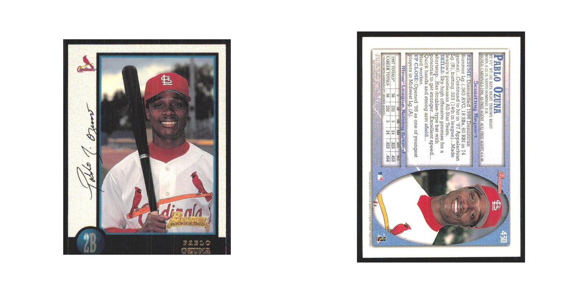 1998 Bowman Pablo Ozuna RC Cardinals #430