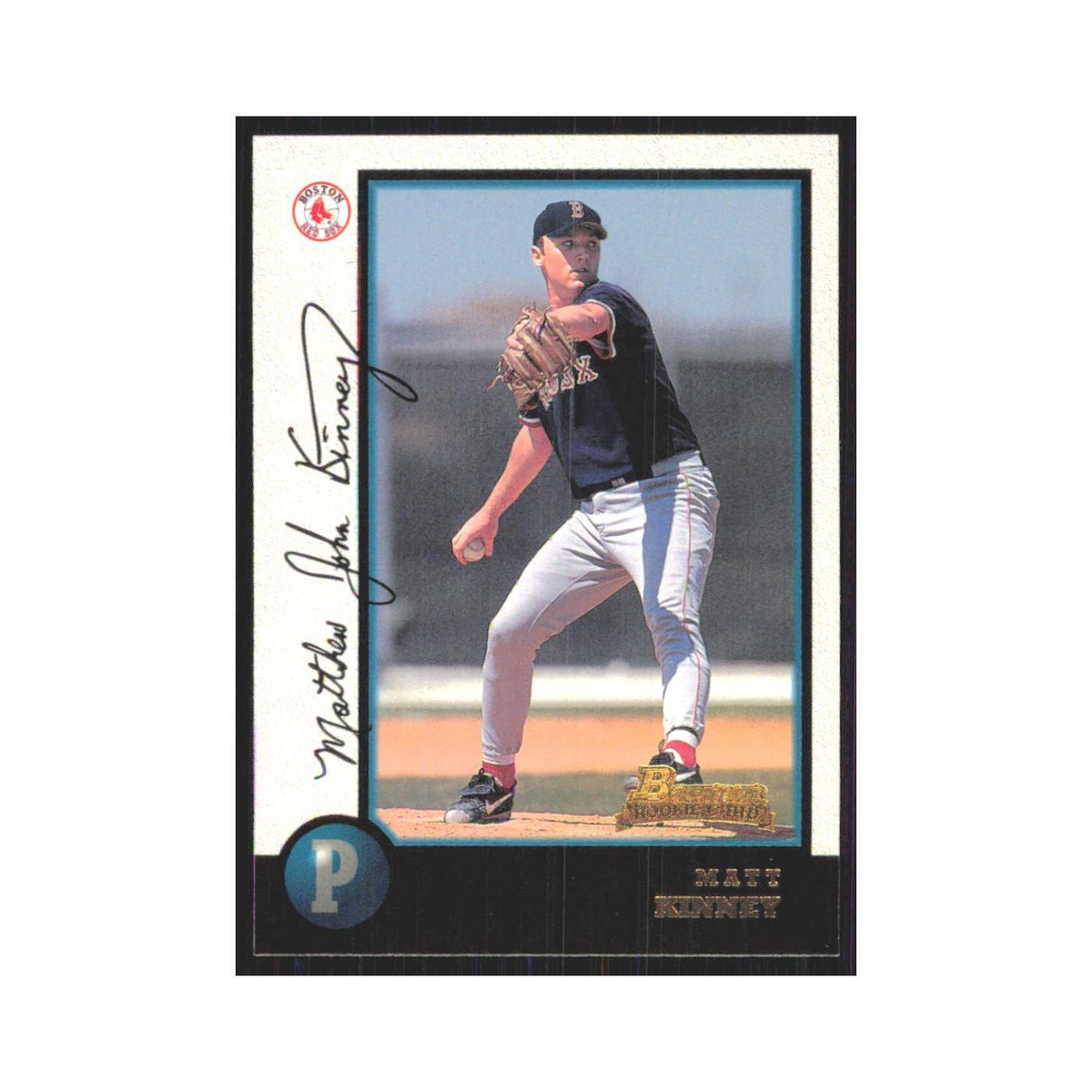 1998 Bowman Matt Kinney RC Red Sox #421