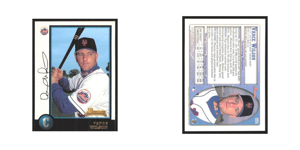 1998 Bowman Vance Wilson RC Mets #393