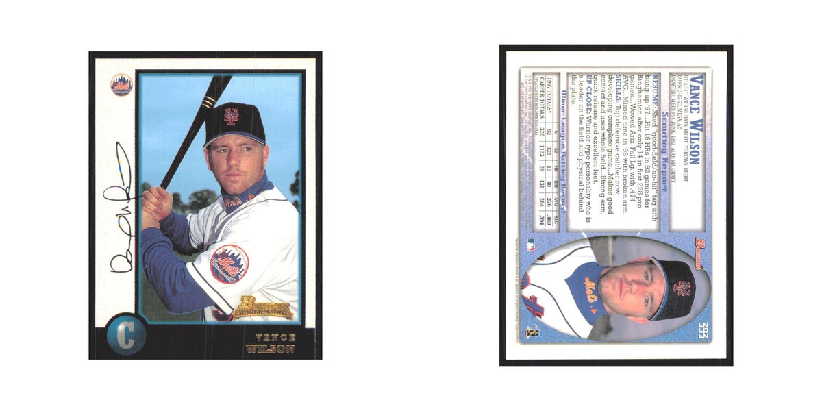 1998 Bowman Vance Wilson RC Mets #393