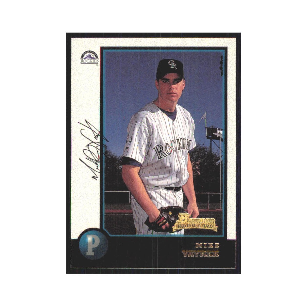 1998 Bowman Mike Vavrek RC Rockies #422