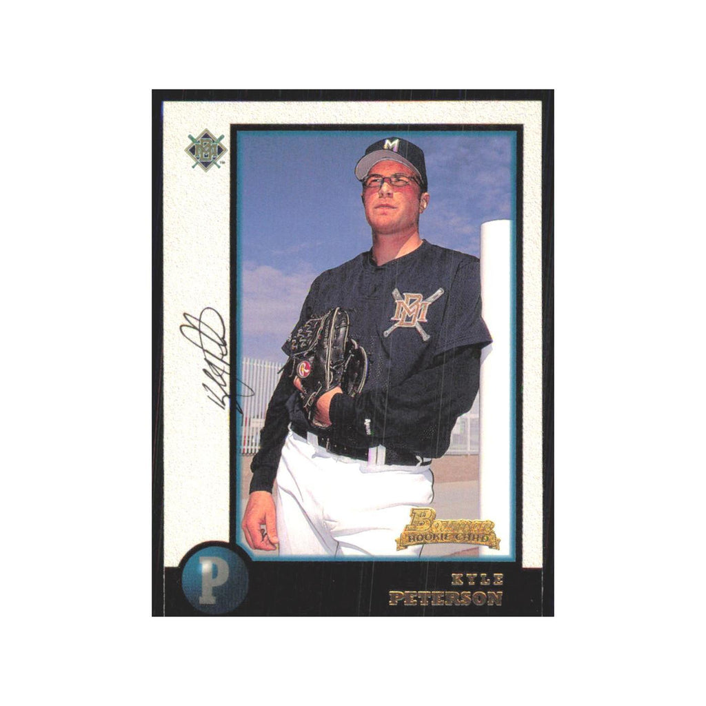 1998 Bowman Kyle Peterson RC Brewers #386