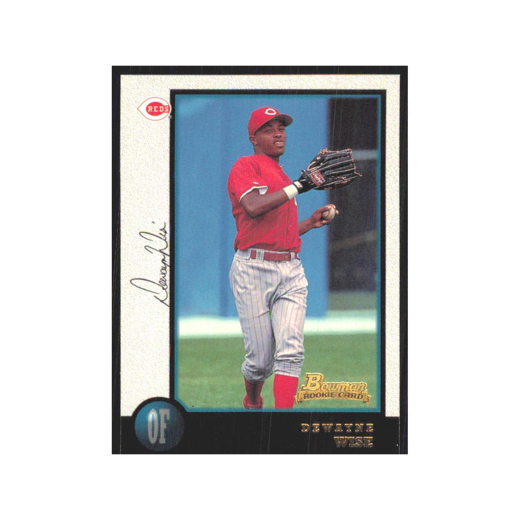 1998 Bowman Dewayne Wise RC Reds #408