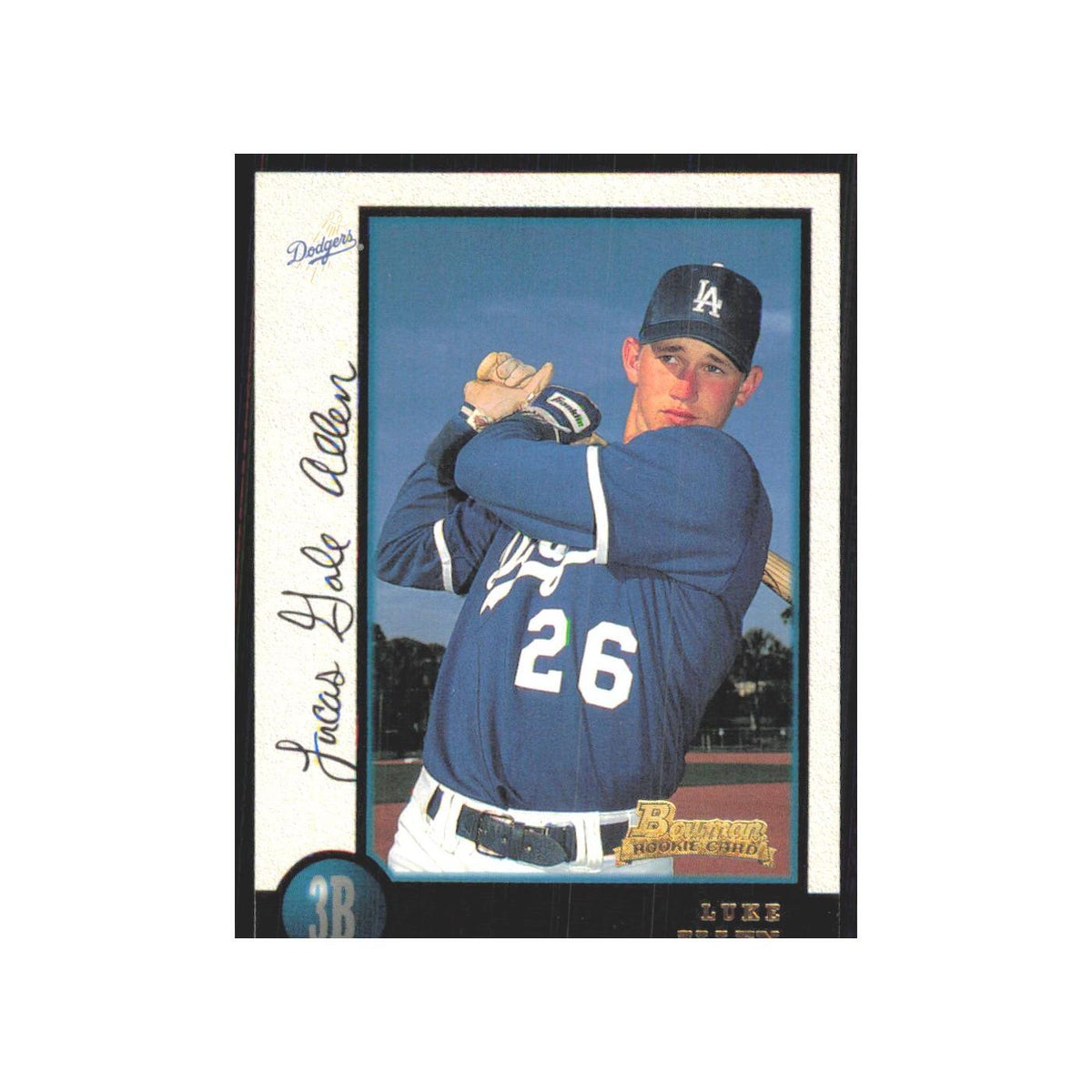 1998 Bowman Luke Allen Dodgers #323