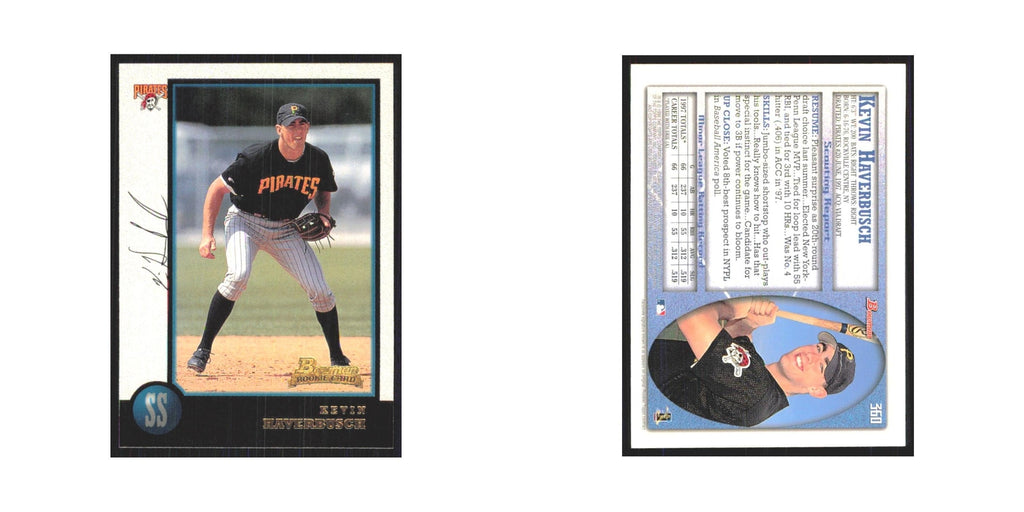 1998 Bowman Kevin Haverbusch RC Pirates #360