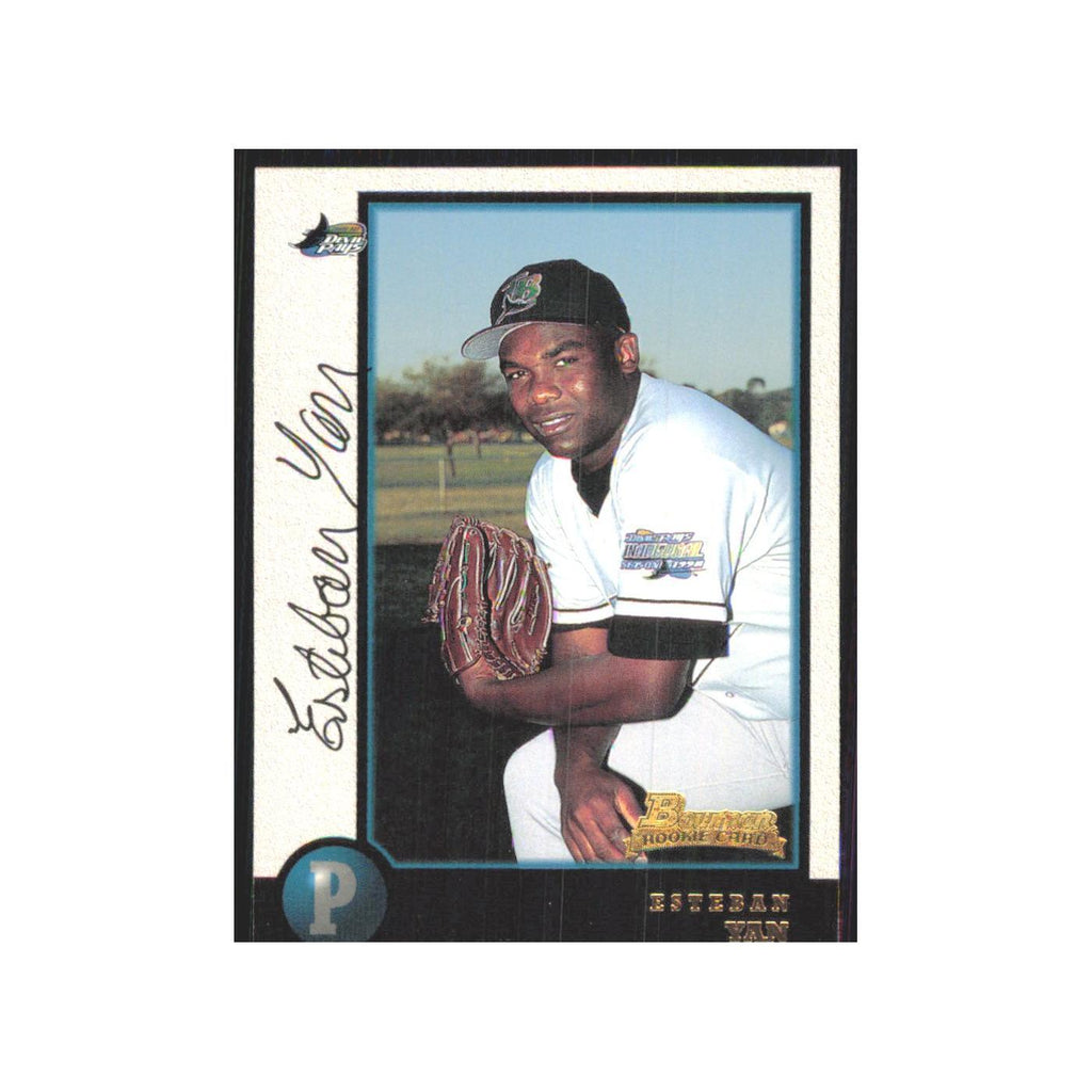1998 Bowman Esteban Yan RC Rays #434
