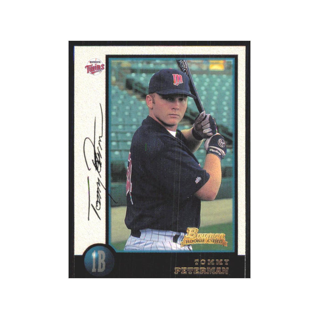 1998 Bowman Tommy Peterman RC Twins #387