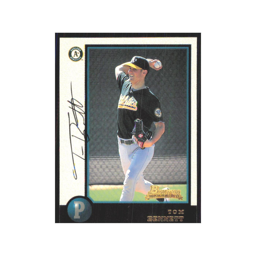 1998 Bowman Tom Bennett RC Athletics #383