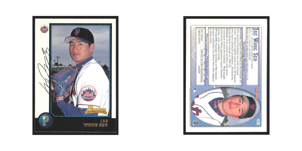 1998 Bowman Jae Weong Seo RC Mets #438
