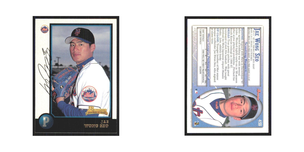 1998 Bowman Jae Weong Seo RC Mets #438