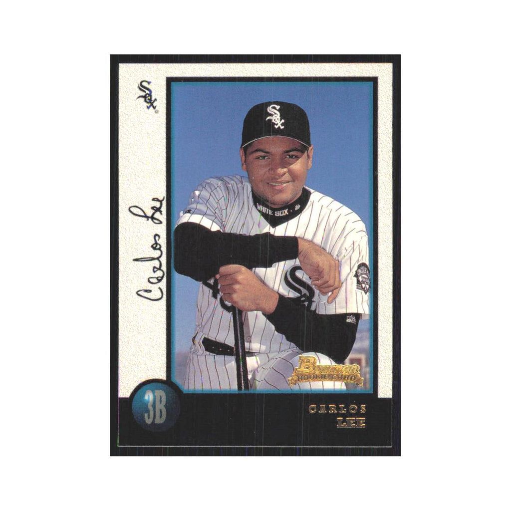 1998 Bowman Carlos Lee RC White Sox #428