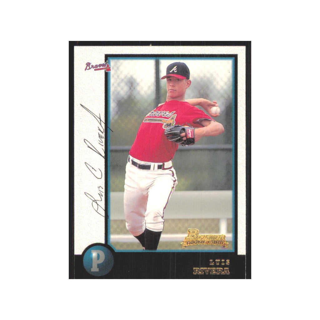1998 Bowman Luis Rivera RC Braves #317