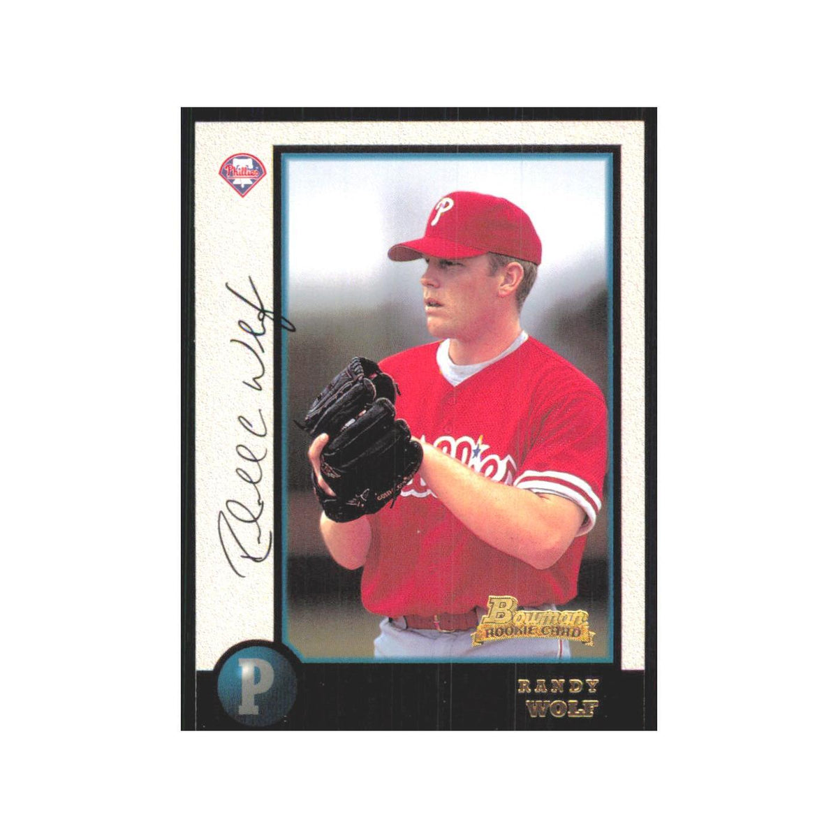 1998 Bowman Randy Wolf RC Phillies #308