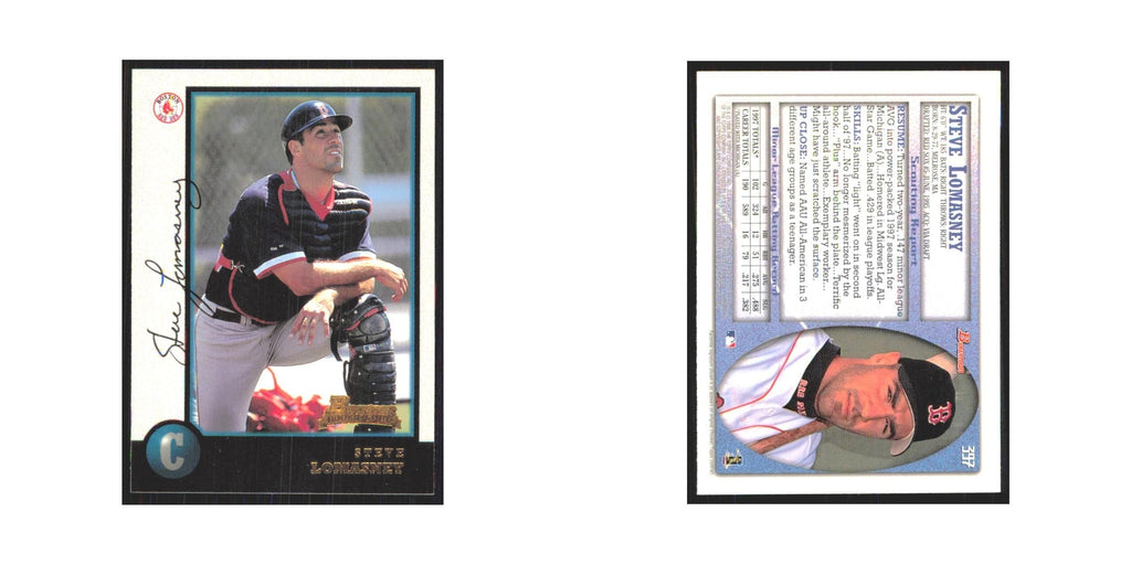 1998 Bowman Steve Lomasney RC Red Sox #397