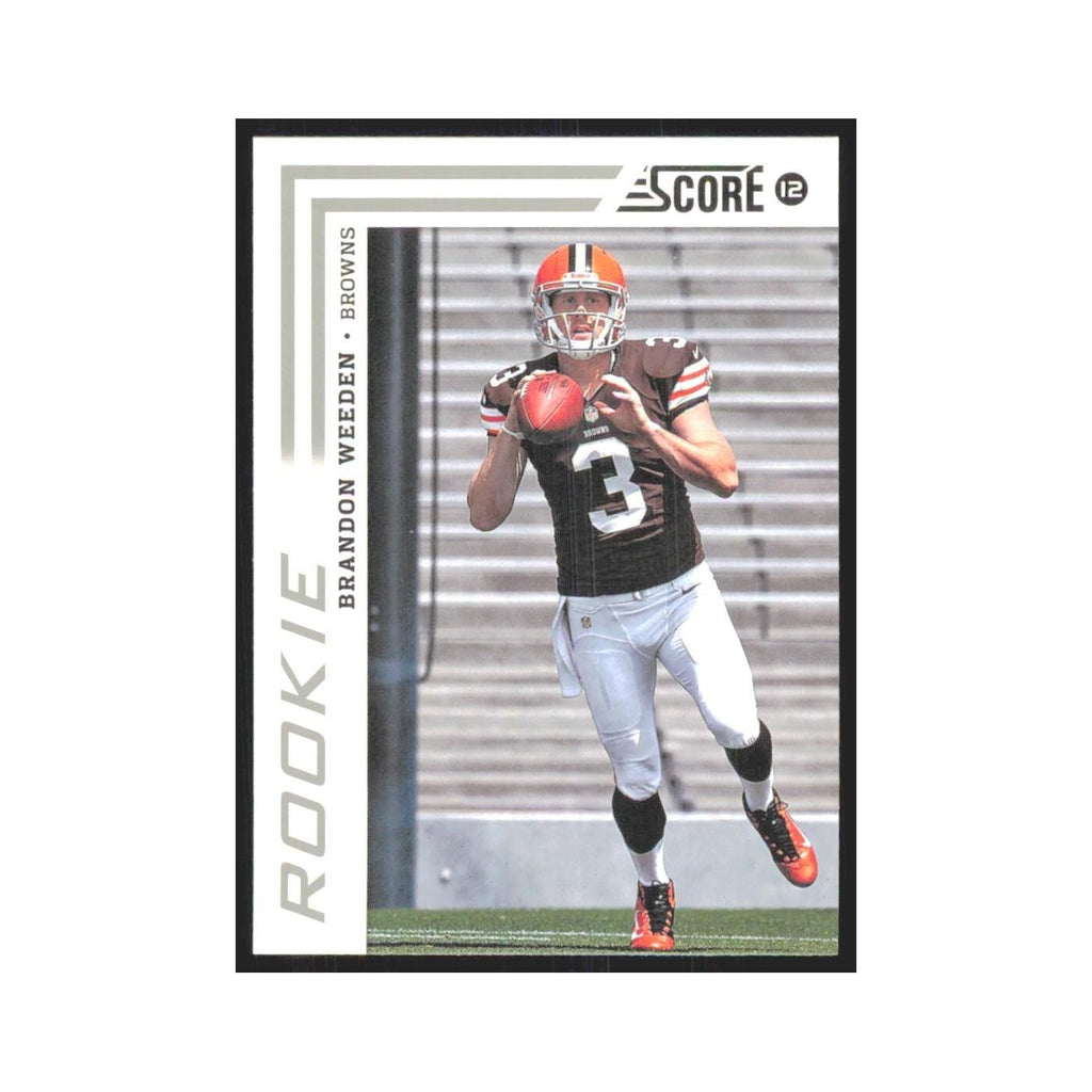 2012 Score Brandon Weeden RC Browns #308