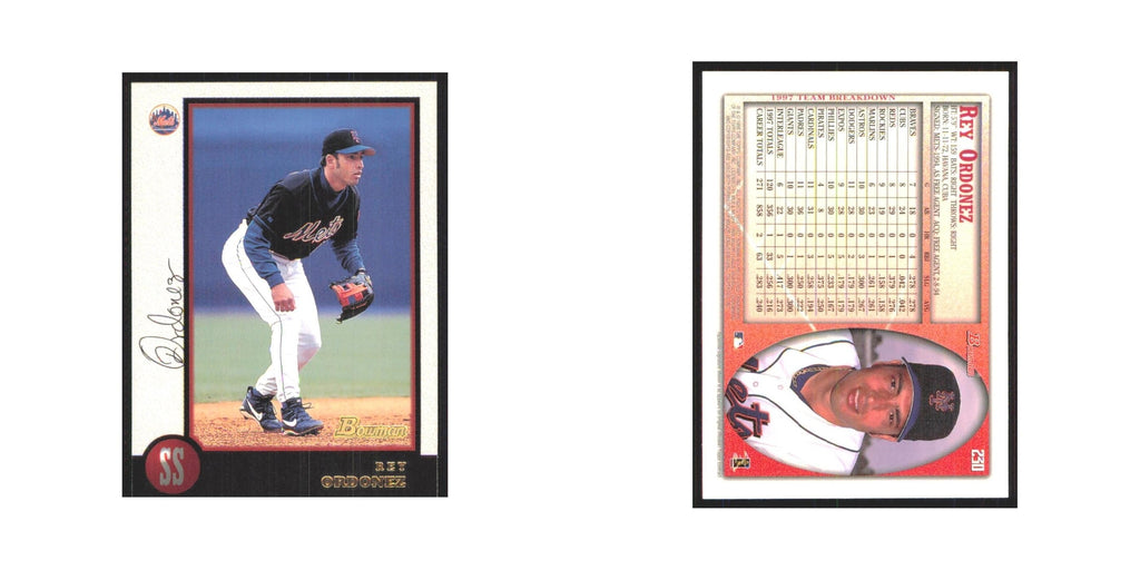 1998 Bowman Rey Ordonez Mets #230