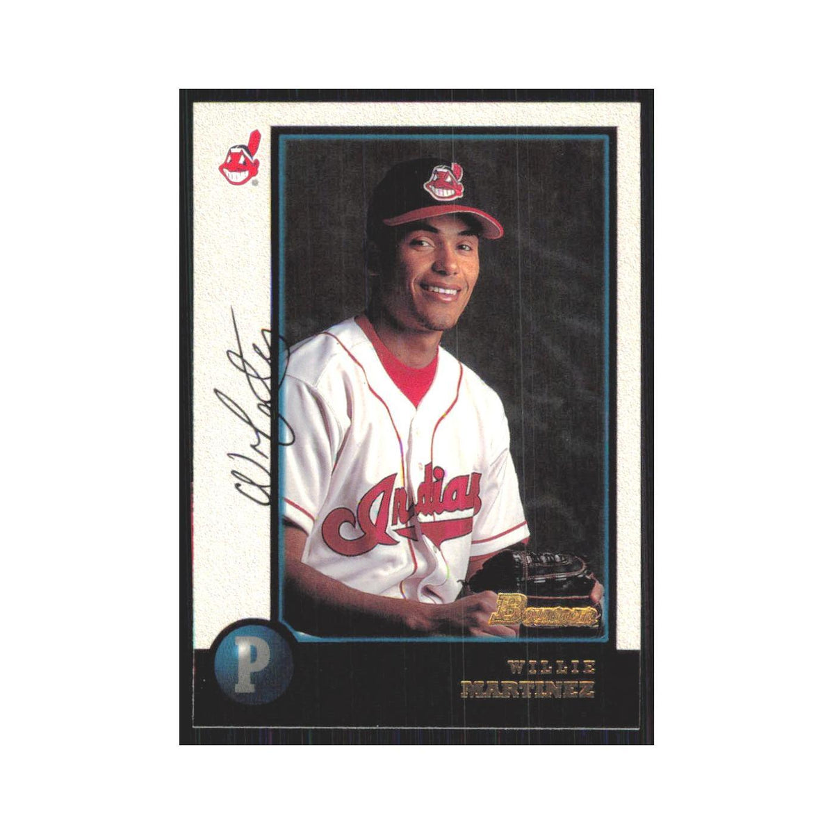 1998 Bowman Willie Martinez Indians #325