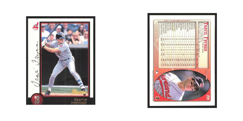 1998 Bowman Travis Fryman Indians #259