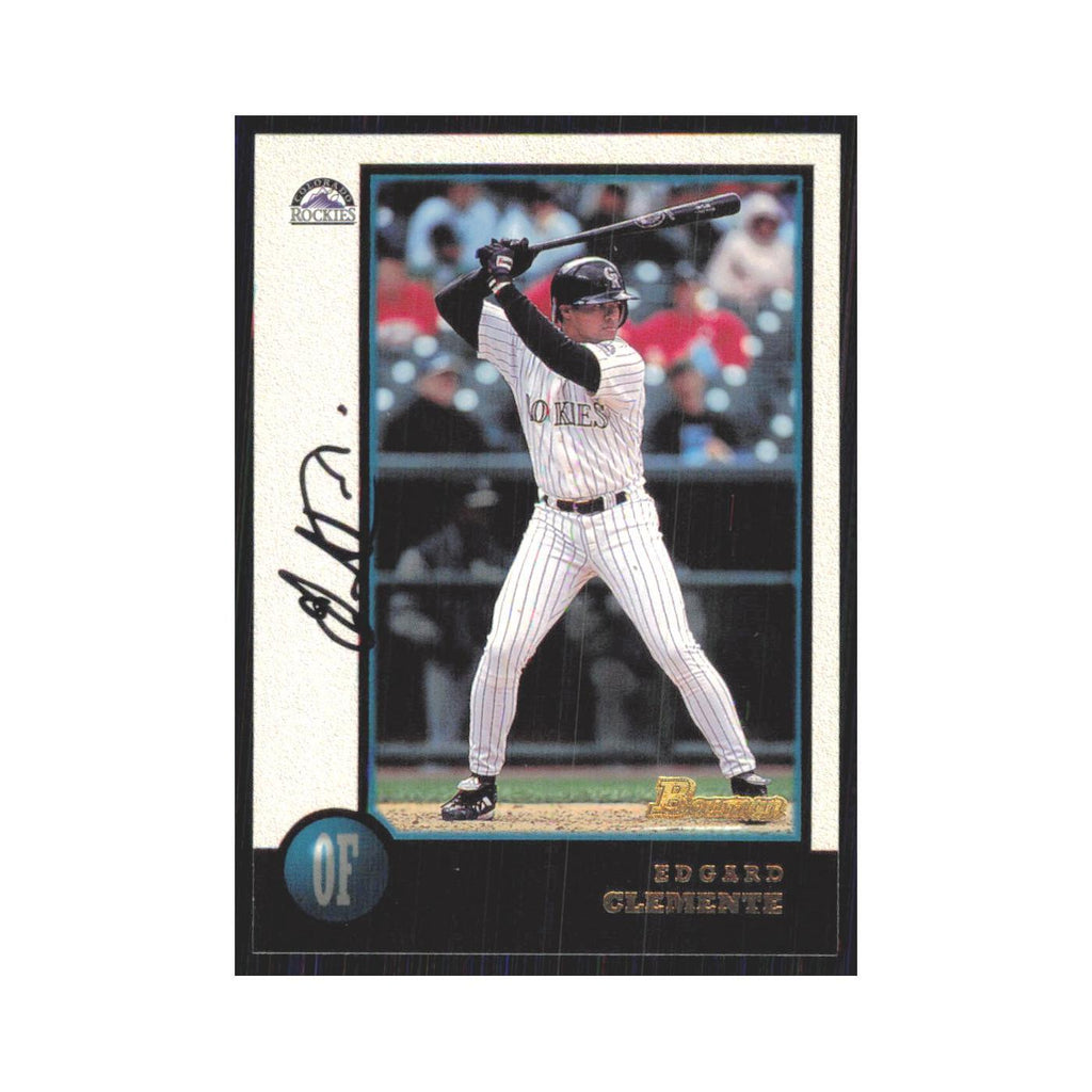 1998 Bowman Edgard Clemente Rockies #311