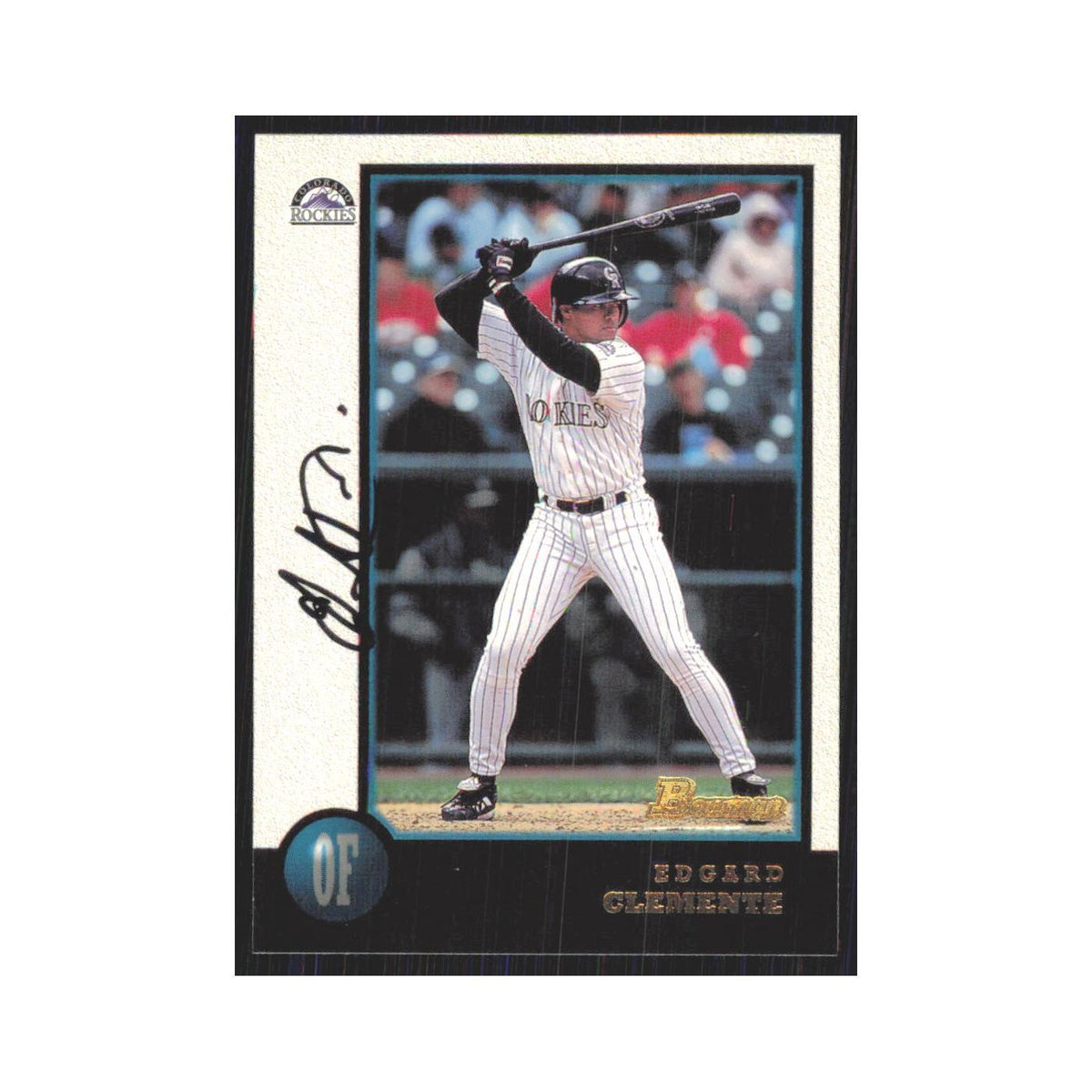 1998 Bowman Edgard Clemente Rockies #311