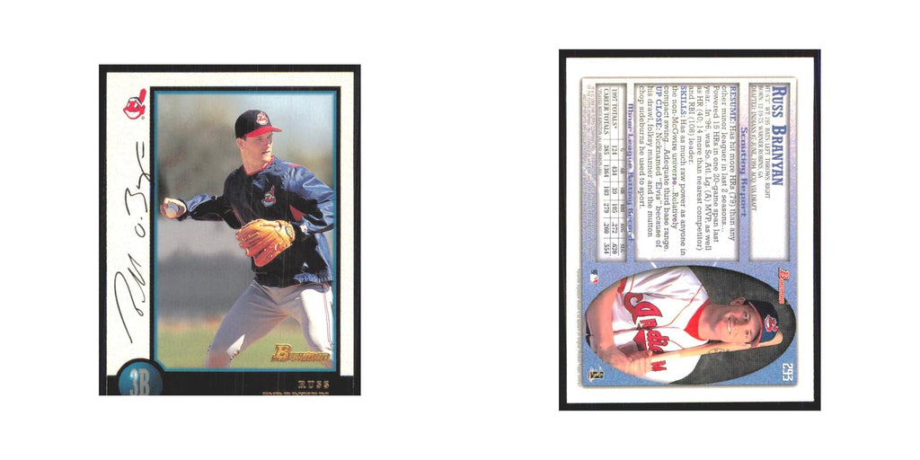 1998 Bowman Russell Branyan Indians #293