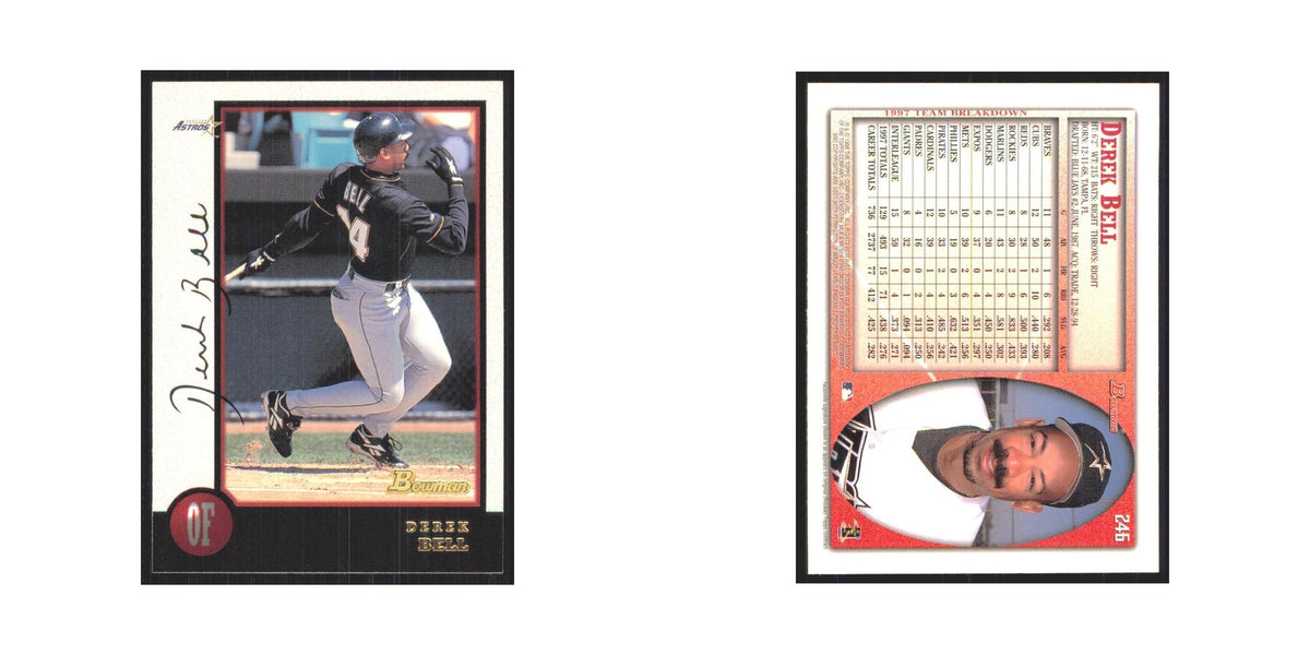 1998 Bowman Derek Bell Astros #246