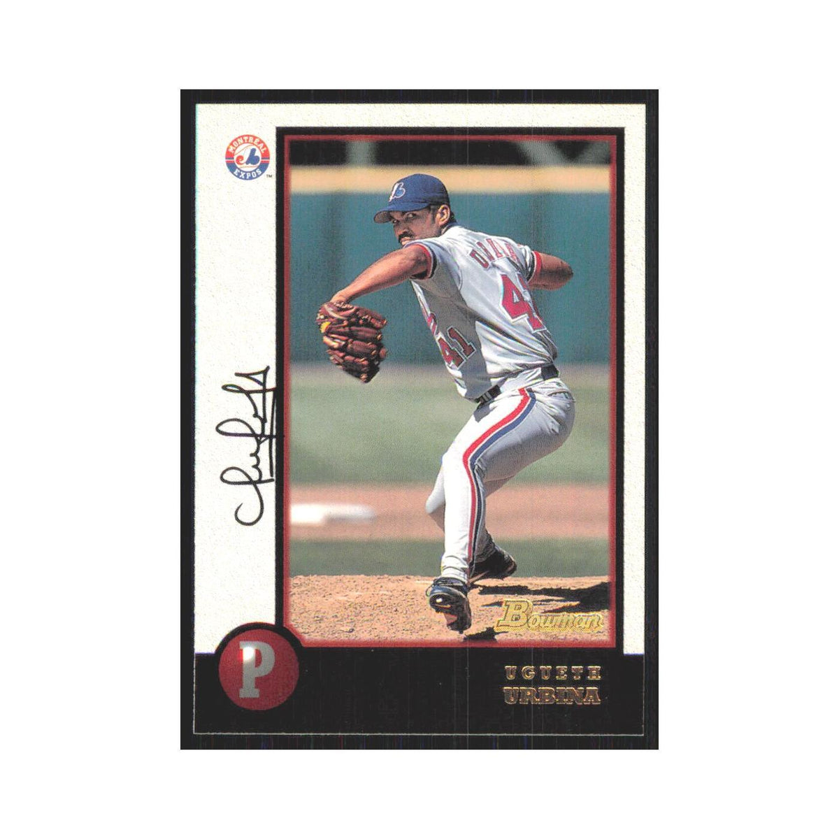 1998 Bowman Ugueth Urbina Montreal Expos #266