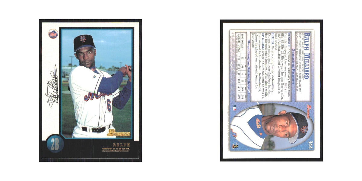1998 Bowman Ralph Milliard Mets #344